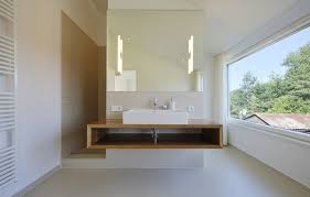 Visualisierung badezimmer architektur visualisierung badezimmer. Neubau Eines Ferienhauses Mit Holzfassade Und Hellem Lichtband Am Meer Minimalistisch Badezimmer Berlin Von Mohring Architekten Houzz