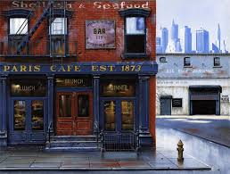 Where You Might Find Me New York Street Art Paris Cafe New York Street