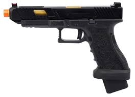 TARAN TACTICAL JAG PRECISION ARMY ARMAMENT GBB G17 COMBAT MASTER LONG SIZE  BLOWBACK AIRSOFT PISTOL BLACK | Arsenal Sports