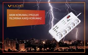 Akım korumalı priz 3 adet çocuk korumalı. Akim Korumali Prizler Yildirima Karsi Korumaz Yilkomer