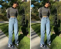 Bí quyết phối giày với quần ống rộng nữ