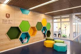 Kollaskolan School Interior Design School School Interior Healthcare Design