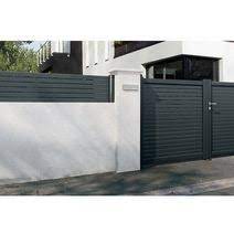 Pour une installation non définitive et facilement démontable, vous pouvez aussi opter pour. Title Cloture Maison Design De Cloture Deco Mur Exterieur