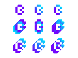 Coinbase is the easiest place to buy and sell crypto. Coinbase Logo Design Cb Negative Space Monogram By Alex Tass Logo Designer On Dribbble