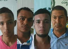 4 capturados y 2 notificados en centro carcelario, señalados de extorsiones  y tráfico de estupefacientes