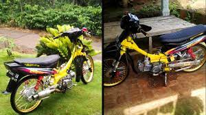 Motor thailook terbaru serta modifikasi motor thailook terbaik dari motor thailook beat, beat fi, scoopy, mio, vario yang memiliki tampilan style bagus. Modifikasi Crypton Terbaru Lemon Tea 35 Dnhc Youtube
