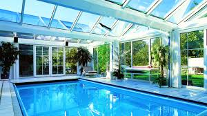 Ein Wintergarten Kann Durchaus Als Pool Uberdachung Dienen Indoor Swimming Pools Indoor Pool Outdoor Pool