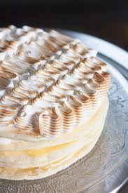 Gateau De Crepes Facon Tarte Au Citron Gateau Crepe Recette Entremet Tarte Au Citron