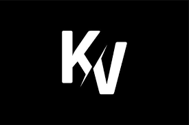 Monogram Kv Logo Design Graphic By Greenlines Studios Creative Fabrica In 2020 Graphic Design Logo Logo Design Letter Logo Design