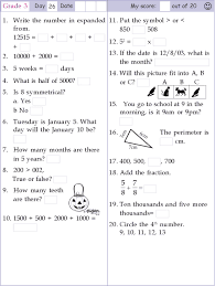 Mental Math Grade 3 Day 26 Mental Math Math Pages Mental Math Kids Math Worksheets