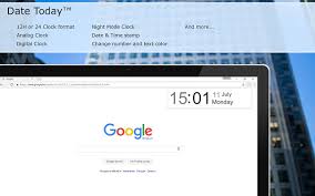 Date Today For Google Chrome Chrome Web Store