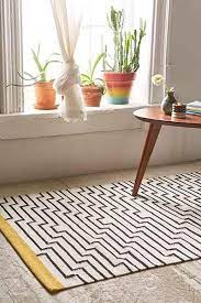 4.3 out of 5 stars. 4040 Locust Patan Line Yellow White And Black Woven Rug