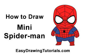 How to draw spider man logo the best on esvid all freehand for beginners and kids ps4 cartoon comic book comic. How To Draw Spider Man Mini