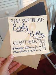 38 Creative Save The Date Card Examples Save The Date Inspiration Save The Date Cards Diy Save The Dates