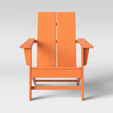 Trueshopping bowland adirondack wooden rocking chair for garden or patio. Moore Polywood Adirondack Chair Orange Project 62 Target