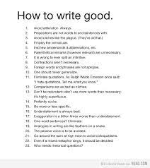 How To Write Good. - Funny | Cool Writing, Writing A Book, Writing Words