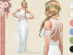 Lace and vintage.the top is bold and sophisticated at the same time, and the whole attire is made complete with an unusual belt, which somehow still works. Sims 4 Wedding Dress Downloads Sims 4 Updates