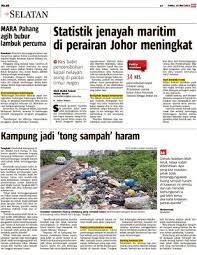 Insaflah (statistik jenayah dan kes salah laku di malaysia). Statistik Jenayah Maritim Di Perairan Johor Meningkat Klik