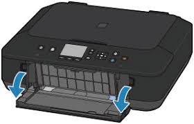 Drücken sie die linke taste funktion (function) (b). Canon Pixma Handbucher Mg5500 Series Austauschen Von Tintenpatronen