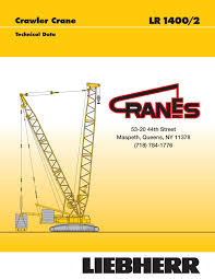 Cranes Inc Lr 1400 2 509 06 2007 Pages 1 36 Text