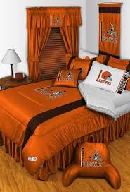 Cleveland Browns Nfl Sidelines Bedding Sports Decor Texas Longhorns Football Cleveland Browns Texas Longhorns