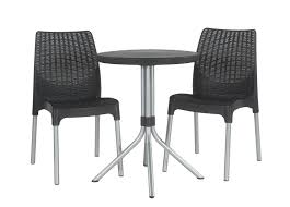 0 out of 5 stars, based on 0 reviews. Keter Chelsea 3 Piece Resin Outdoor Patio Furniture Dining Bistro Set With Patio Table And Chairs Charcoal Buy Online At Best Price In Uae Amazon Ae