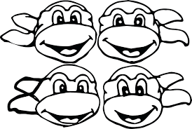 By best coloring pagesseptember 13th 2018. Printable Ninja Turtle Coloring Pages Novocom Top