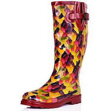 Bottes De Pluie Wellington En Caoutchouc Plates Multicolore Spylovebuy Http Www Amazon Fr Dp B00ia24bfu Ref Cm Sw R Pi Dp De Bottes Bottes De Pluie Chaussure
