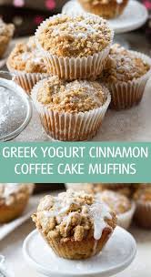 Greek Yogurt Cinnamon Coffee Cake Muffins Ilona S Passion Cinnamon Coffee Cake Muffins Healthy Coffee Cake Greek Yogurt Recipes