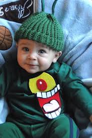 Diy Baby Plankton Costume Spongebob Halloween Spongebob Halloween Costume Spongebob Costume