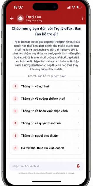 eTax Mobile 3.4.2: Hiển thị nhiều thông tin, như tình trạng tạm hoãn xuất cảnh | baotintuc.vn