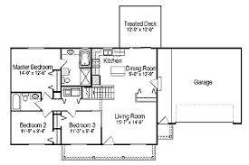 If you're looking for a starter home, house for retirement, or a vacation getaway, this ranch style home may be perfect for you. 3 Bedroom Ranch Style House Plans Novocom Top