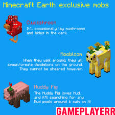 Designed and created by j!nx happy explorer series: All Minecraft Earth Mobs Wiki 2020 Gameplayerr