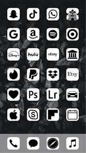 Aesthetic White Ios 14 App Icons Pack 108 Icons 1 Colors Etsy In 2020 Ios Icon App Icon Icon Pack