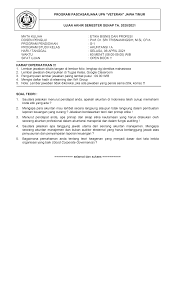 Soal dan jawaban etika profesi akuntansi. Kls A Soal Uts Etika Bisnis Dan Profesi 6 4 2021 Studocu