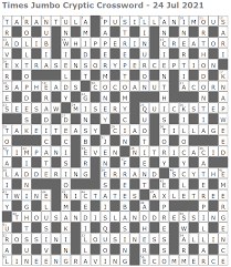 Answers for z, alphabet wise crossword clue, 3 letters. Times Jumbo Cryptic Crossword 1509 Lucian Poll S Web Ramblings