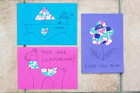 A little bit of washi goes a long way as well, so one roll lasts quite awhile. Washi Tape Cards For Kids To Make Little Fish