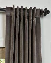 Exclusive Fabrics Furnishings Signature Blackout Velvet 50 In 2021 Curtains Velvet Curtains Drapes Curtains