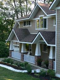 Decorative brackets add interest under the eaves of the roof. 2016 February Archive Home Bunch Interior Design Ideas