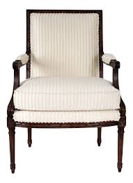 Wooden arm chair solid wood frame sofa chair, white fabric armchair, antique armrest chair accent chair. Vintage Accent Chair By Sherrill Furniture Chairish