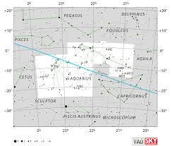 Aquarius Constellation Facts Myth Star Map Major Stars