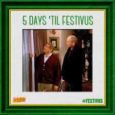 5 Days Til Festivus Source Official Seinfeld Facebook Page Seinfeld Festivus Make Me Laugh