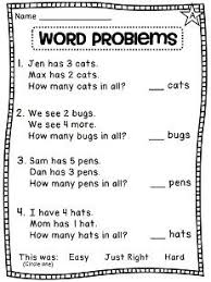 First grade number problem worksheet. First Grade Math Unit 3 Addition To 10 Fun Games Worksheets Activities Math Word Problems Word Problem Worksheets Math Words