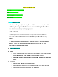 Personal letter to friend dan artinya. Lembar Kerja Peserta Didik Personal Letter