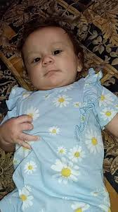 My granddaughter Stephanie the first girl in a family with only boys