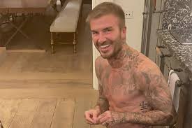 Welcome to the official david beckham facebook page. David Beckham Shares Shirtless Video Of Himself Training His Family S Dog Fig Loves High Fives