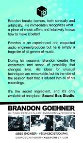 We did not find results for: Brandon Goehner Audio Engineer Sound Box Studio Linkedin