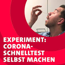 Nachdem sie die proben entnommen haben, wird diese mit lösungsmitteln gemischt und auf ein kleines kästchen aufgetragen. Swr3 Experiment Corona Schnelltest Selbst Machen Facebook