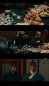 이성계, 이방원 부자를 개등신같이 보여주고 기생집에 나오는 안주는 다 중궈음식, 중궈술. Nx54w8gi6ozsum