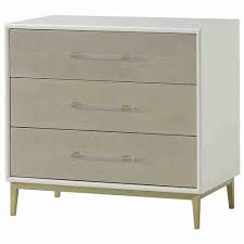 Dressers give your style and composite constructionideal for tips ideas. Mason 55 Alice Modern Ivory Wood Cream Faux Shagreen Wrapped 3 Drawer Nightstand Drawer Nightstand 3 Drawer Nightstand White Oak Wood